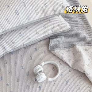 91家纺网 家纺一手货源 找家纺 （总）纯棉床盖三件套200*220 夹棉床盖榻榻米双人全棉床盖纯棉床单