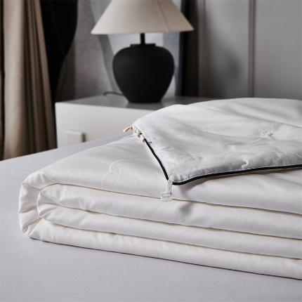 91家纺网 家纺一手货源 找家纺 假一赔三 金蚕枫叶 桐乡国标特级纯手工100%桑蚕丝被双宫长丝春秋冬被加厚婚被子母被