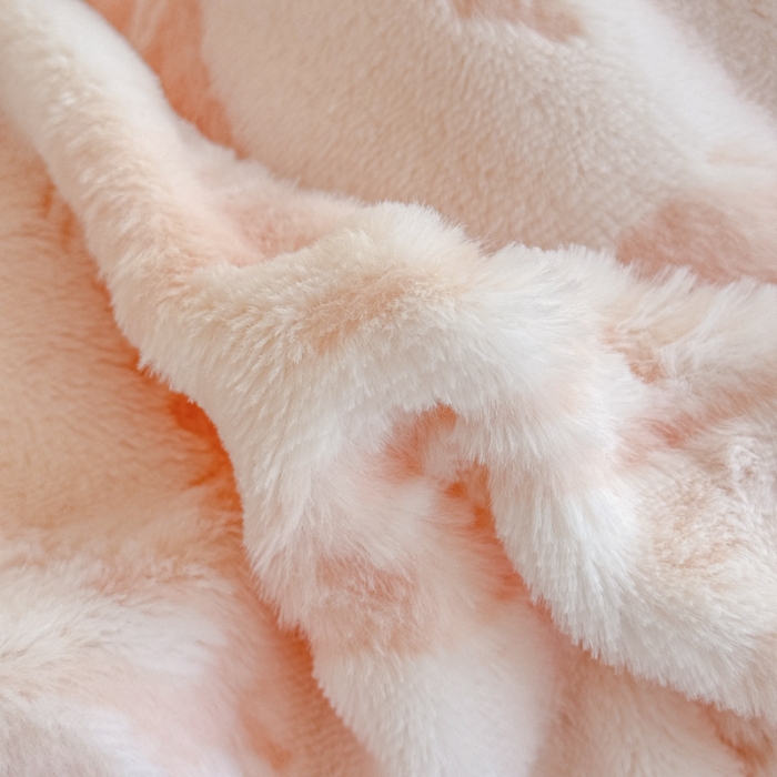 91家纺网 家纺一手货源 找家纺 苏东来家纺2025兔毛绒韩版工艺款花边牛奶绒四件套刺绣绣花套件 小美满粉