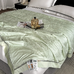 91家纺网 家纺一手货源 找家纺 （总）雅高 2026春夏蒂芙尼莱赛尔天丝银丝大提花夏被夏凉被空调被被芯被子,蒂芙尼金,蒂芙尼蓝,蒂芙尼绿,蒂芙尼粉,蒂芙尼灰