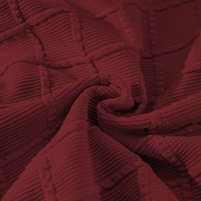 91家纺网 家纺一手货源 找家纺 （总）壹零特色家纺 菱形格提花方凳子套 弹性换鞋凳套 方柱凳子套