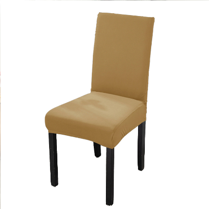 91家纺网 家纺一手货源 找家纺 弹力一体纯色薄款椅子套 饭店用椅套 酒店连体素色椅套子