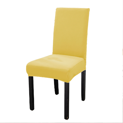 91家纺网 家纺一手货源 找家纺 弹力一体纯色薄款椅子套 饭店用椅套 酒店连体素色椅套子