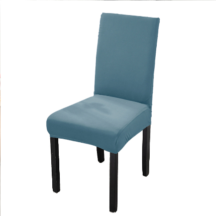 91家纺网 家纺一手货源 找家纺 弹力一体纯色薄款椅子套 饭店用椅套 酒店连体素色椅套子