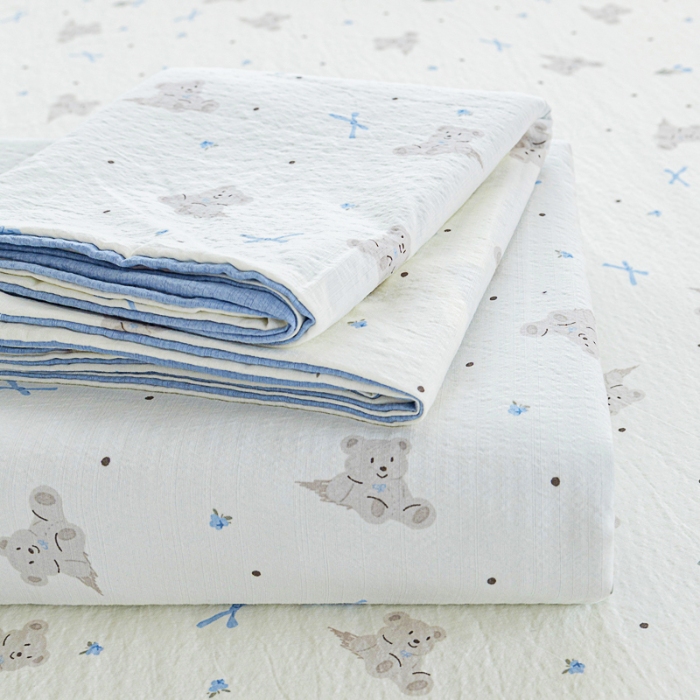 91家纺网 家纺一手货源 找家纺 （总）奇丝雅2025新款A类有氧超柔云感双层纱床单单件学生宿舍家用四季通用床单两件套三件套