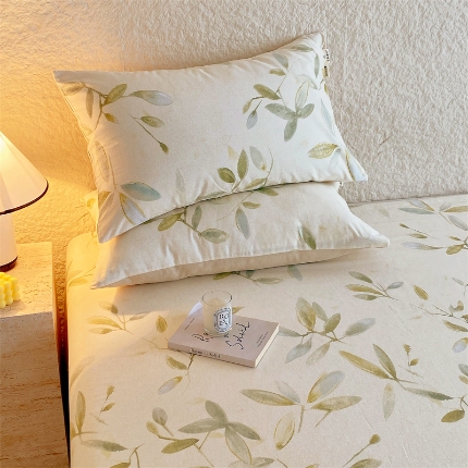 91家纺网 家纺一手货源 找家纺 （总）宝莱利家纺 2025全棉100棉高品质生态磨毛单枕套 质检合格