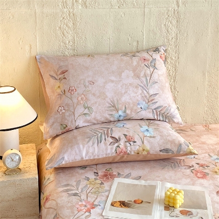 91家纺网 家纺一手货源 找家纺 （总）宝莱利家纺 2025全棉100棉高品质生态磨毛单枕套 质检合格