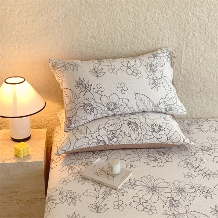 91家纺网 家纺一手货源 找家纺 （总）宝莱利家纺 2025全棉100棉高品质生态磨毛单枕套 质检合格