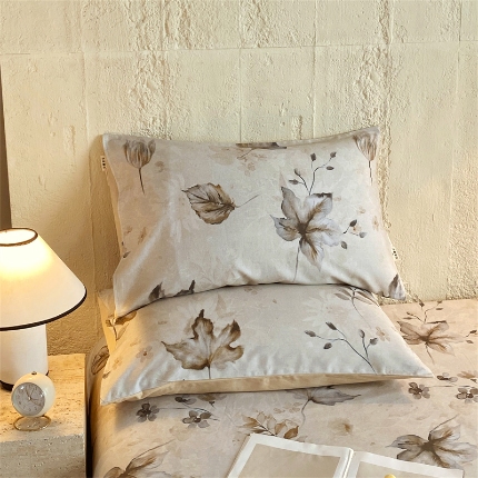 91家纺网 家纺一手货源 找家纺 （总）宝莱利家纺 2025全棉100棉高品质生态磨毛单枕套 质检合格