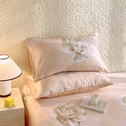 91家纺网 家纺一手货源 找家纺 （总）宝莱利家纺 2025全棉100棉高品质生态磨毛单枕套 质检合格