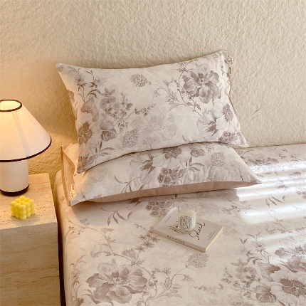 91家纺网 家纺一手货源 找家纺 （总）宝莱利家纺 2025全棉100棉高品质生态磨毛单枕套 质检合格