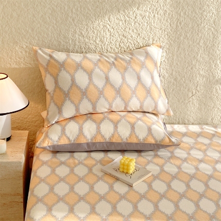 91家纺网 家纺一手货源 找家纺 （总）宝莱利家纺 2025全棉100棉高品质生态磨毛单枕套 质检合格