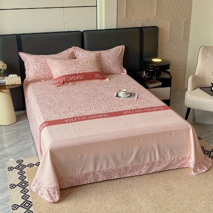 91家纺网 家纺一手货源 找家纺 （总）宝莱利家纺 2025加厚磨毛圆角床单  