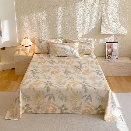 91家纺网 家纺一手货源 找家纺 （总）宝莱利家纺 2025全棉100棉高品质生态磨毛单床单 质检合格 