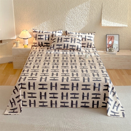 91家纺网 家纺一手货源 找家纺 （总）宝莱利家纺 2025全棉100棉高品质生态磨毛单床单 质检合格 