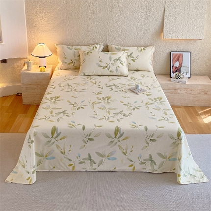 91家纺网 家纺一手货源 找家纺 （总）宝莱利家纺 2025全棉100棉高品质生态磨毛单床单 质检合格 