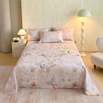 91家纺网 家纺一手货源 找家纺 （总）宝莱利家纺 2025全棉100棉高品质生态磨毛单床单 质检合格 