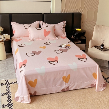 91家纺网 家纺一手货源 找家纺 （总）宝莱利家纺 2025加厚磨毛圆角床单  