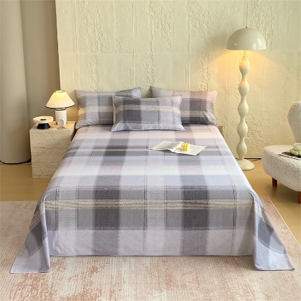 91家纺网 家纺一手货源 找家纺 （总）宝莱利家纺 2025全棉100棉高品质生态磨毛单床单 质检合格 