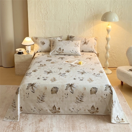 91家纺网 家纺一手货源 找家纺 （总）宝莱利家纺 2025全棉100棉高品质生态磨毛单床单 质检合格 