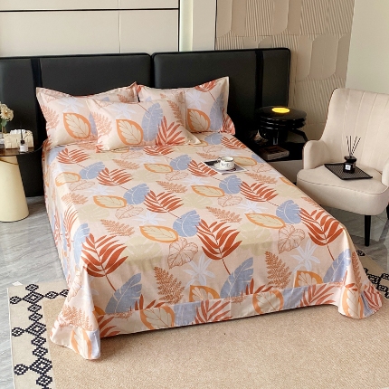 91家纺网 家纺一手货源 找家纺 （总）宝莱利家纺 2025加厚磨毛圆角床单  