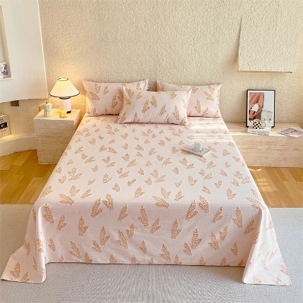 91家纺网 家纺一手货源 找家纺 （总）宝莱利家纺 2025全棉100棉高品质生态磨毛单床单 质检合格 