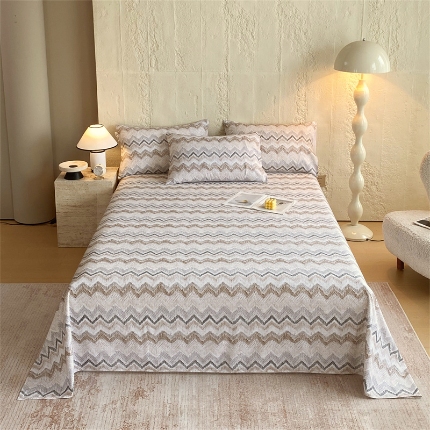 91家纺网 家纺一手货源 找家纺 （总）宝莱利家纺 2025全棉100棉高品质生态磨毛单床单 质检合格 