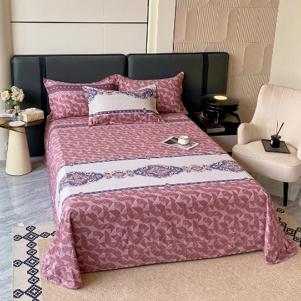 91家纺网 家纺一手货源 找家纺 （总）宝莱利家纺 2025加厚磨毛圆角床单  