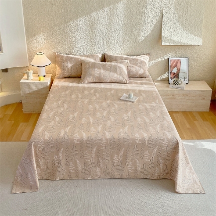 91家纺网 家纺一手货源 找家纺 （总）宝莱利家纺 2025全棉100棉高品质生态磨毛单床单 质检合格 