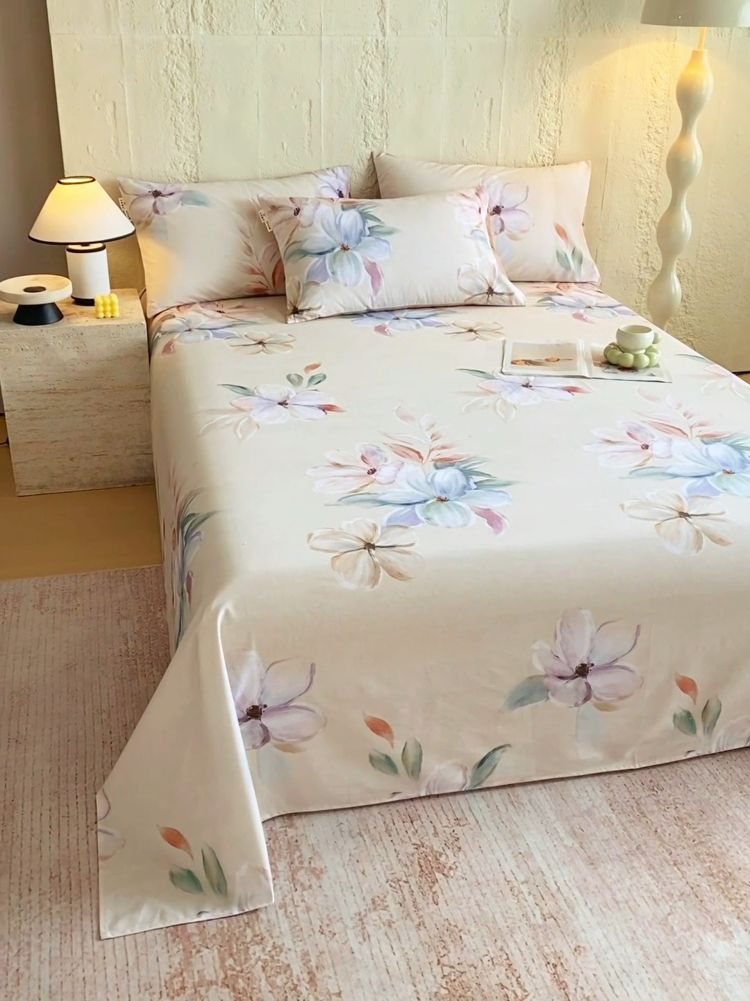 91家纺网 家纺一手货源 找家纺 （总）宝莱利家纺 2025全棉100棉高品质生态磨毛单床单 质检合格 