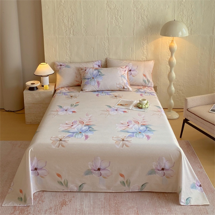 91家纺网 家纺一手货源 找家纺 （总）宝莱利家纺 2025全棉100棉高品质生态磨毛单床单 质检合格 