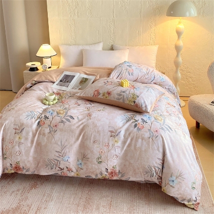 91家纺网 家纺一手货源 找家纺 （总）宝莱利家纺 2025全棉100棉高品质生态磨毛单被套  质检合格 