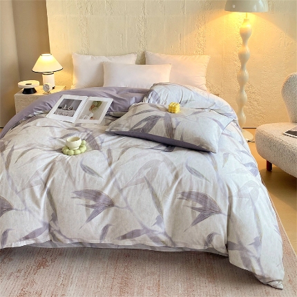 91家纺网 家纺一手货源 找家纺 （总）宝莱利家纺 2025全棉100棉高品质生态磨毛单被套  质检合格 