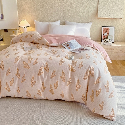 91家纺网 家纺一手货源 找家纺 （总）宝莱利家纺 2025全棉100棉高品质生态磨毛单被套  质检合格 