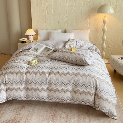 91家纺网 家纺一手货源 找家纺 （总）宝莱利家纺 2025全棉100棉高品质生态磨毛单被套  质检合格 