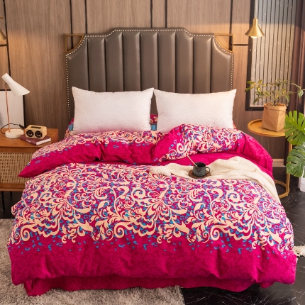 91家纺网 家纺一手货源 找家纺 （总）宝莱利家纺 2025加厚磨毛被套 