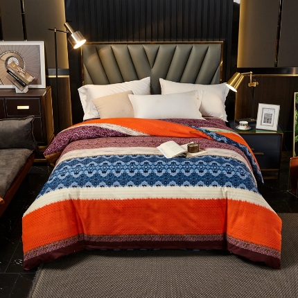 91家纺网 家纺一手货源 找家纺 （总）宝莱利家纺 2025加厚磨毛被套 