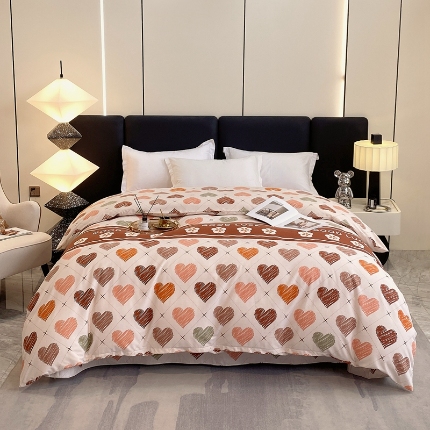 91家纺网 家纺一手货源 找家纺 （总）宝莱利家纺 2025加厚磨毛被套 