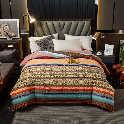 91家纺网 家纺一手货源 找家纺 （总）宝莱利家纺 2025加厚磨毛被套 