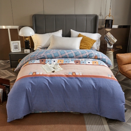 91家纺网 家纺一手货源 找家纺 （总）宝莱利家纺 2025加厚磨毛被套 