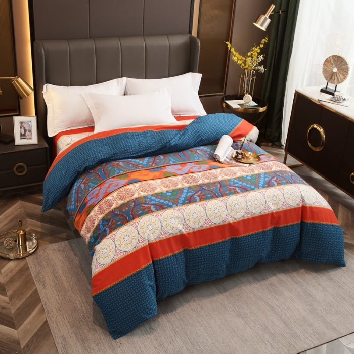 91家纺网 家纺一手货源 找家纺 （总）宝莱利家纺 2025加厚磨毛被套 