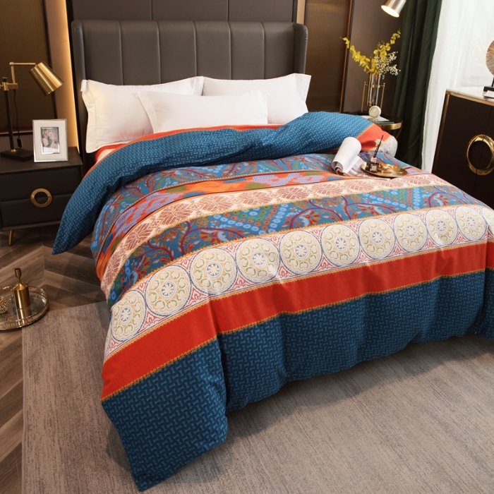 91家纺网 家纺一手货源 找家纺 （总）宝莱利家纺 2025加厚磨毛被套 