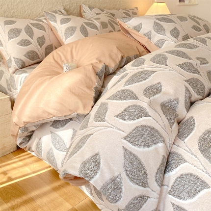 91家纺网 家纺一手货源 找家纺 （总）宝莱利家纺 2025全棉100棉高品质生态磨毛四件套 质检合格 