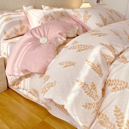 91家纺网 家纺一手货源 找家纺 （总）宝莱利家纺 2025全棉100棉高品质生态磨毛四件套 质检合格 