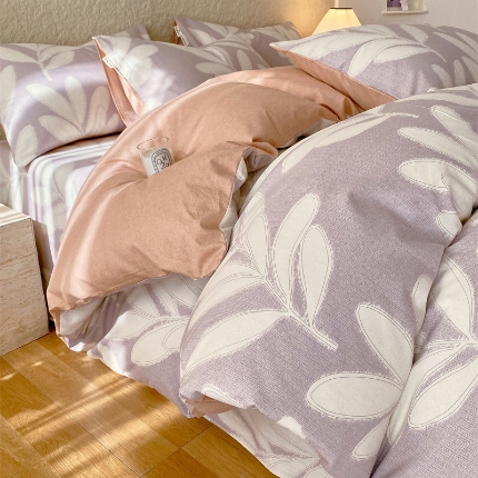 91家纺网 家纺一手货源 找家纺 （总）宝莱利家纺 2025全棉100棉高品质生态磨毛四件套 质检合格 