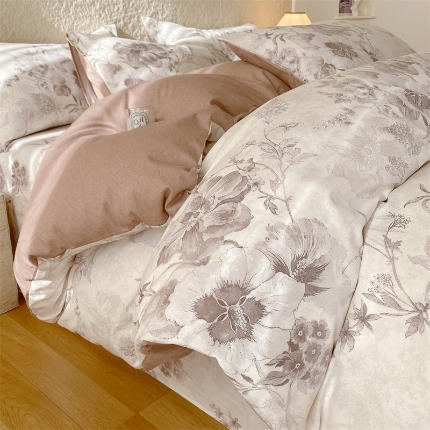 91家纺网 家纺一手货源 找家纺 （总）宝莱利家纺 2025全棉100棉高品质生态磨毛四件套 质检合格 