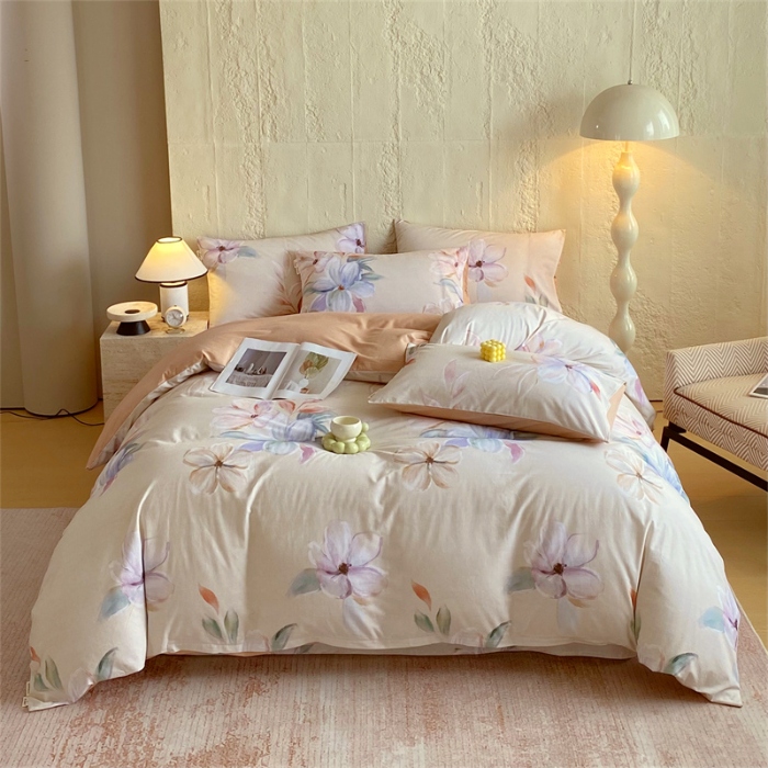 91家纺网 家纺一手货源 找家纺 （总）宝莱利家纺 2025全棉100棉高品质生态磨毛四件套 质检合格 