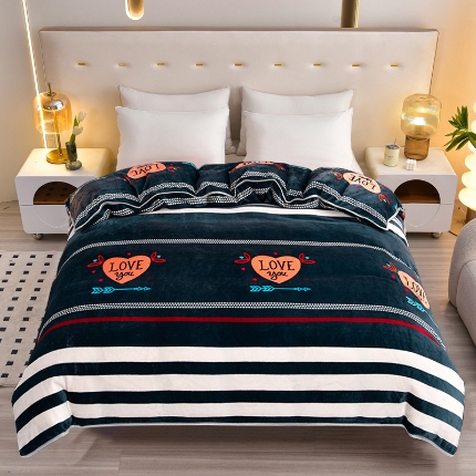 91家纺网 家纺一手货源 找家纺 （总）眠多宝2025爆款230克高克重牛奶绒单被套法莱绒水晶绒金貂绒被罩抖音快手直播单品--单被套