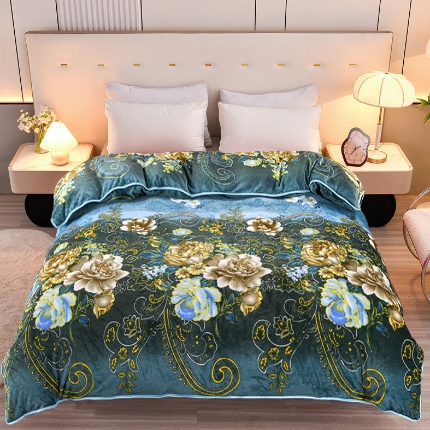 91家纺网 家纺一手货源 找家纺 （总）眠多宝2025爆款230克高克重牛奶绒单被套法莱绒水晶绒金貂绒被罩抖音快手直播单品--单被套