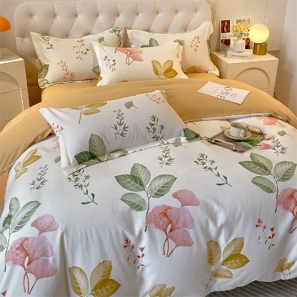 91家纺网 家纺一手货源 找家纺 （总）宝莱利家纺 2025高克重印花喷气磨毛四件套